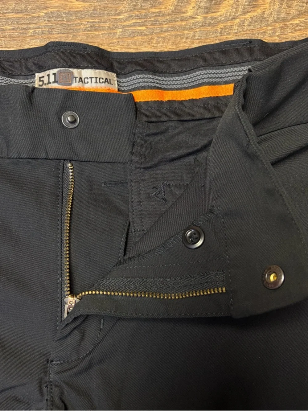 5.11 Tactical Class A Flex-tac Poly/Wool Twill Unhemmed Pants Women's 14 Black - Picture 7 of 16